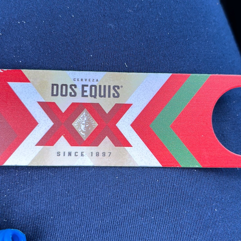 FREE* DOS EQUIS Cerveza Bottle opener